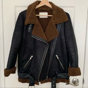Zara aviator jacket